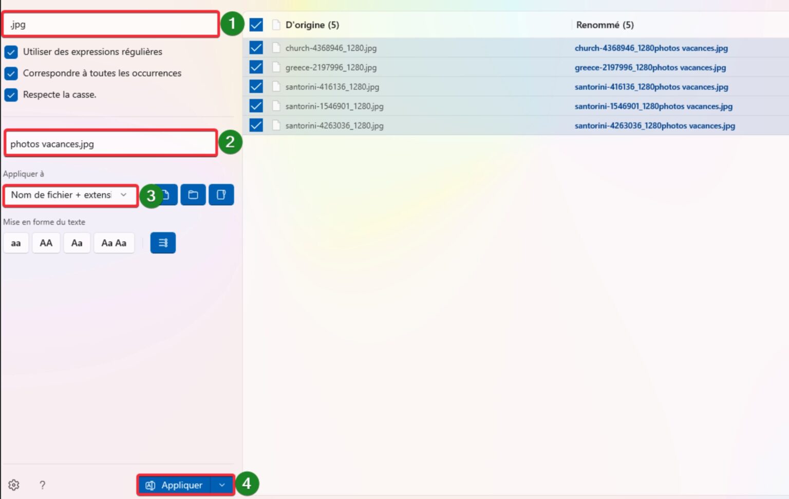 Comment renommer plusieurs fichiers en même temps sur Windows ? Le Crabe Info