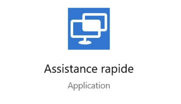 Pictogramme de l'Assistance rapide WIndows.