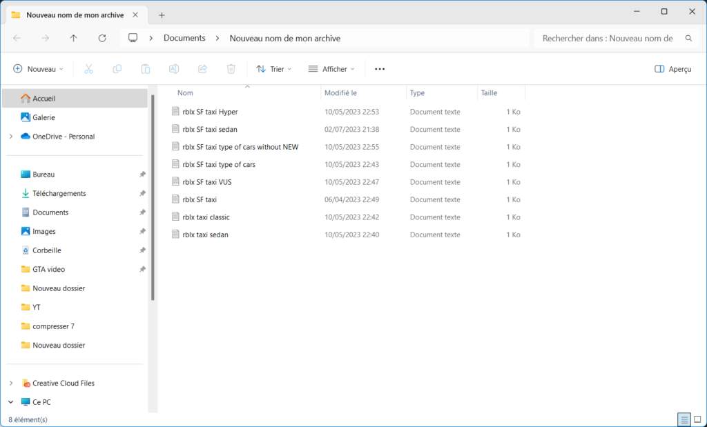 Windows 11 : comment créer des archives 7z ou TAR avec l’Explorateur de ...
