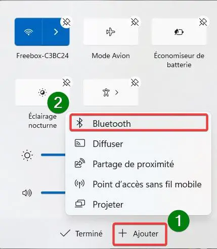 le bluetooth a disparu ou ne fonctionne plus - ajouter le bluetooth
