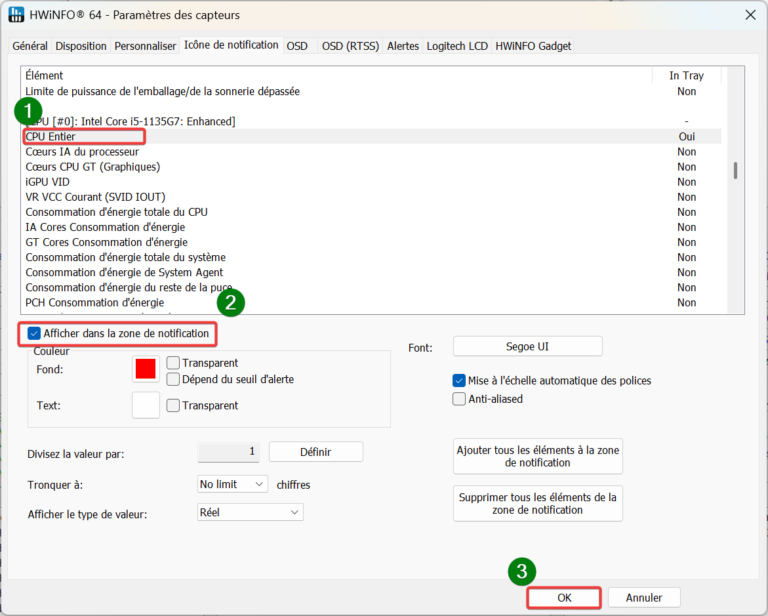 Windows 11 : afficher la température du processeur (CPU) dans la barre ...