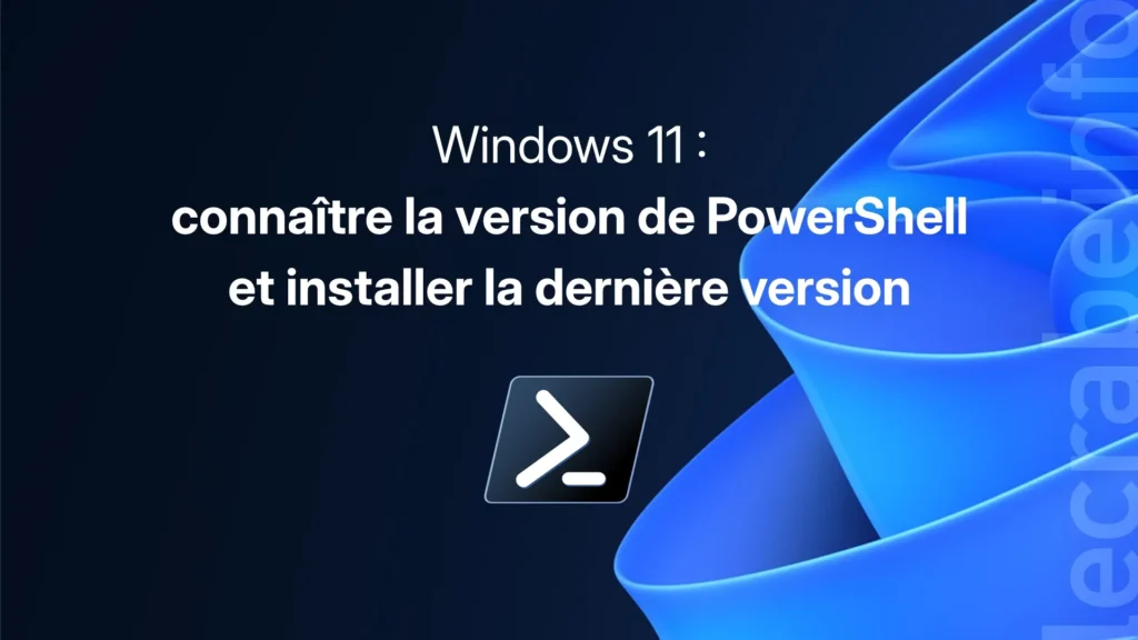 Le crabe info actualit s et tutoriels sur windows 11 windows 10 et linux