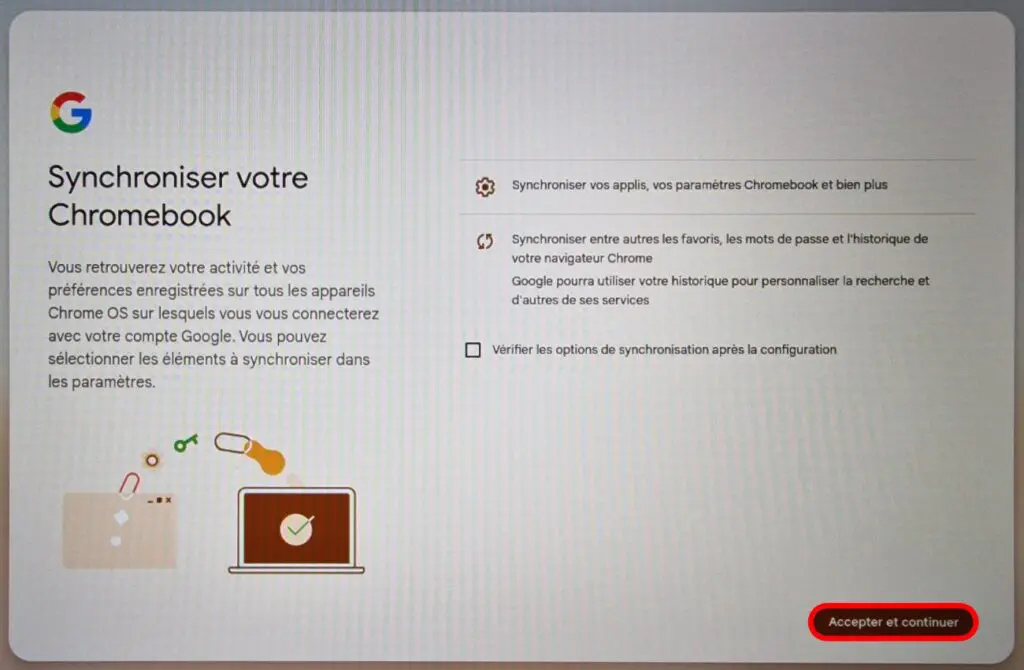 ChromeOS, synchroniser le futur Chromebook avec les fonctionnalités de Google