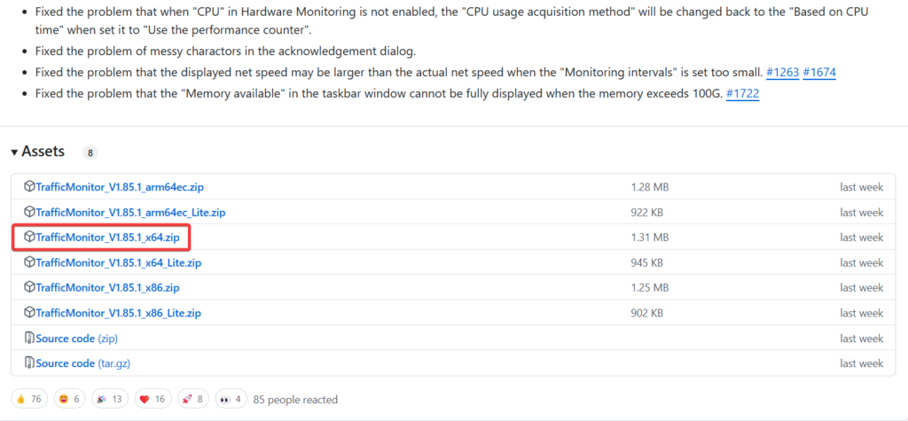 afficher la température du processeur (CPU) dans la barre des tâches-trafficmonitor installation