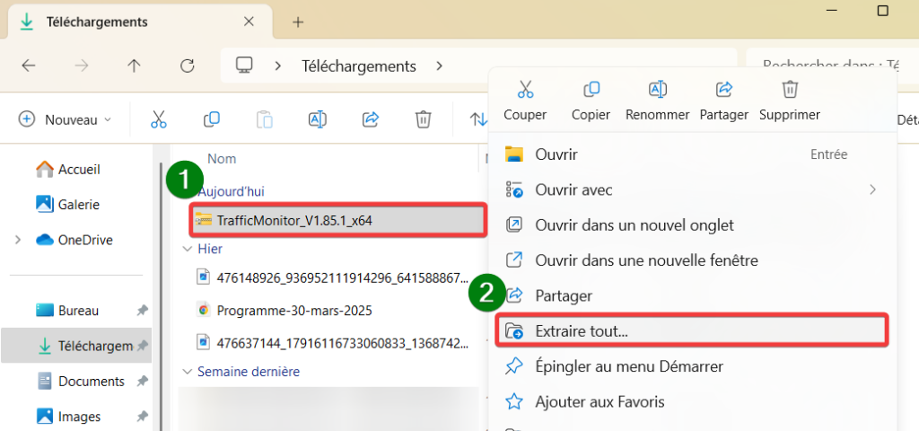 afficher la température du processeur (CPU) dans la barre des tâches-extraire tout