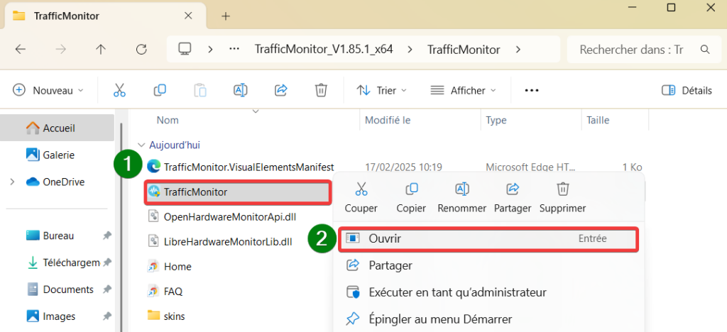 afficher la température du processeur (CPU) dans la barre des tâches-installation TM