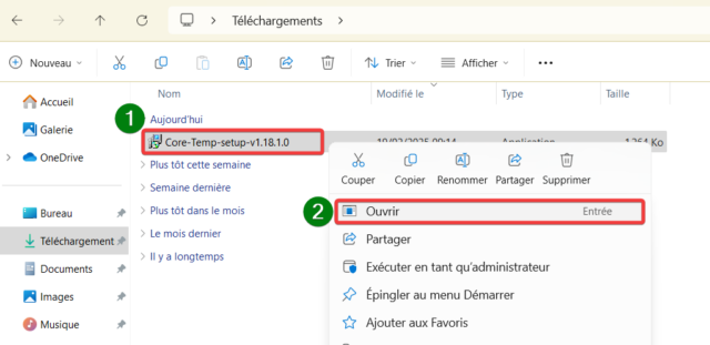Windows 11 : afficher la température du processeur (CPU) dans la barre ...