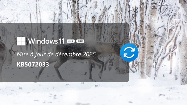 Mise à jour de décembre 2025 (KB5072033)