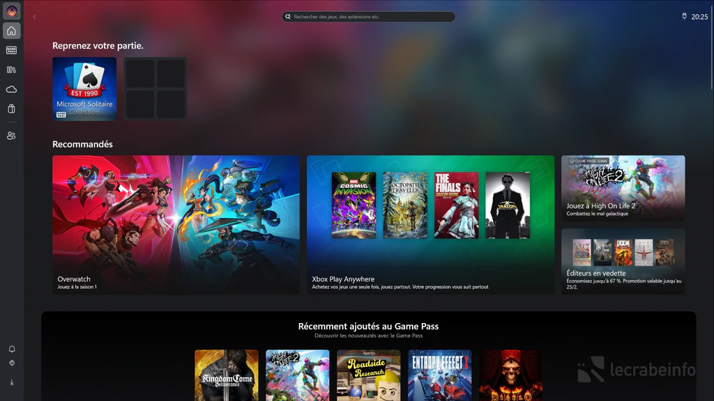 Windows 11 : comment activer l&rsquo;expérience plein écran Xbox ?