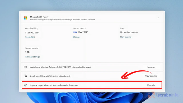 Windows 11 : Microsoft ajoute un bandeau promotionnel pour Microsoft 365 dans les Paramètres (Insider Preview)