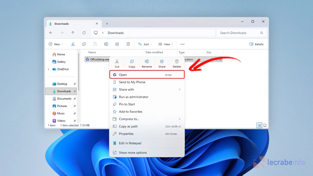 Windows 11 : l&rsquo;icône « Ouvrir » du clic droit évolue (Insider Preview)