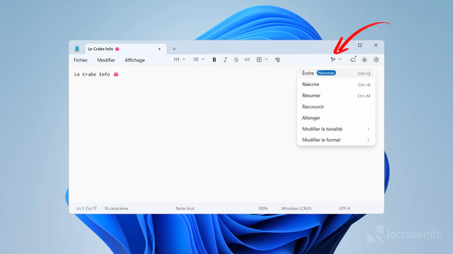 Microsoft commence à effacer Copilot de ses applications, à commencer par le Bloc-notes