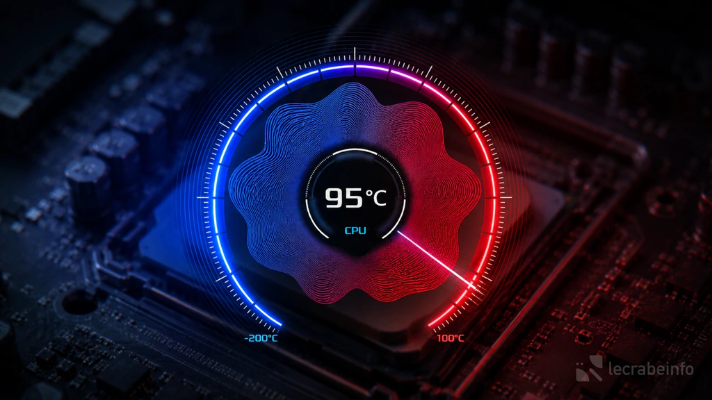 Température max d&rsquo;un processeur : jusqu&rsquo;où peut monter un CPU sans danger ?