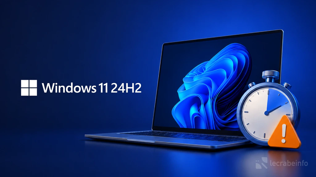 Windows 11 24H2 : Microsoft rappelle qu&rsquo;il ne vous reste plus que quelques mois avant la fin du support