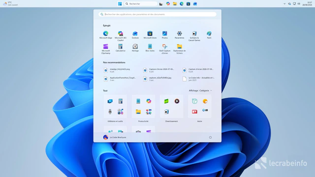 Windows 11 : comment déplacer la barre des tâches en haut, à gauche ou à droite